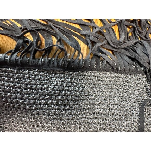 Chico's Travelers Collection Long Sleeve Open Front Fringe Cardigan Size 0 US S - Picture 9 of 10